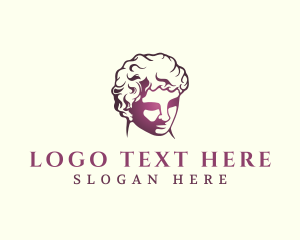 Classical - Classical David Sculpture logo design