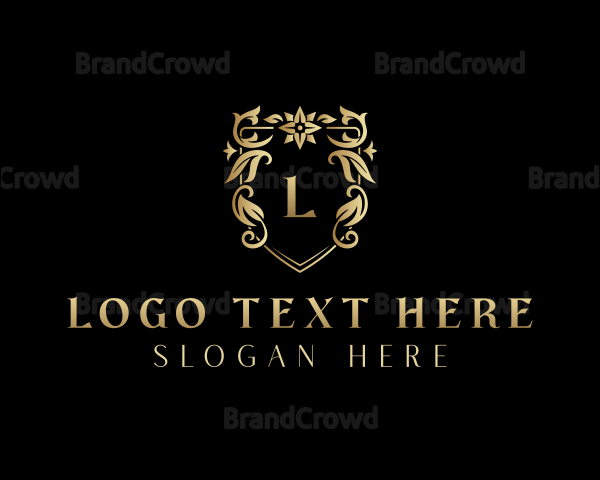 Stylish Wedding Garden Logo