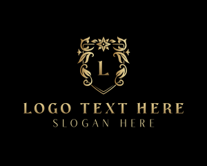 Luxury - Stylish Wedding Garden logo design