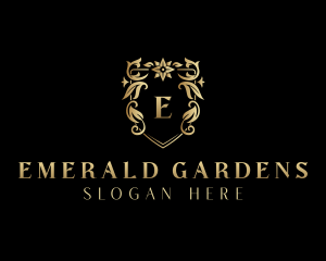 Stylish Wedding Garden logo design