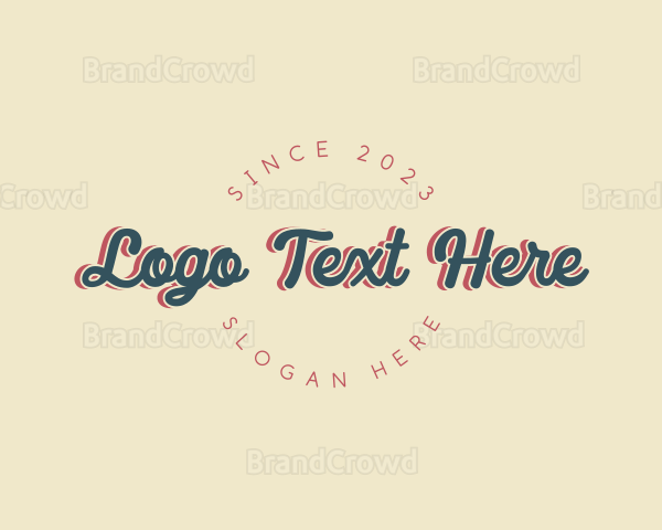 Generic Retro Brand Logo