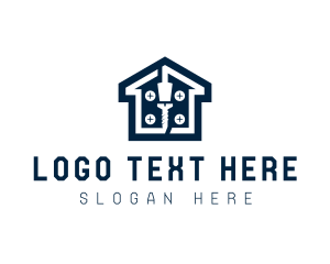 Construction Tools Home Repair Logo
