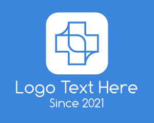 Teleconsultation - Medical Health Care App logo design
