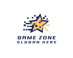 Shooting Star Game logo design