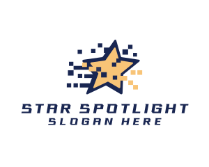 Shooting Star Game logo design