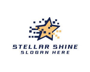 Shooting Star Game logo design