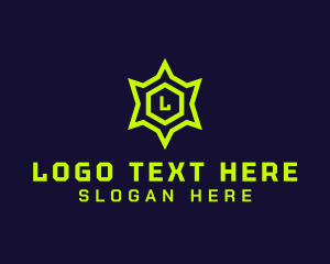 Cyber - Gaming Programming Software logo design