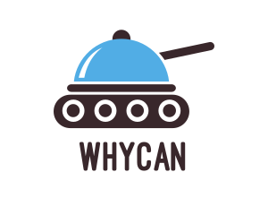 Diner - Food Tray Tank logo design
