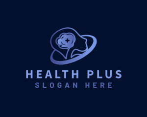 Human Brain Mental Health logo design