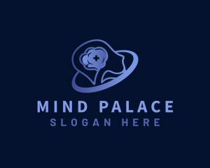 Memory - Human Brain Mental Health logo design