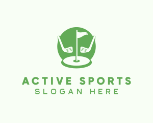 Sports - Golf Sports Caddie logo design