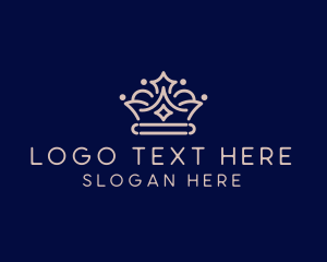 Kingdom - Majestic Luxury Crown logo design