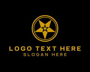 Financial - Gold Star Symbol logo design