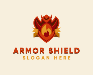 Fire Armor Gaming logo design