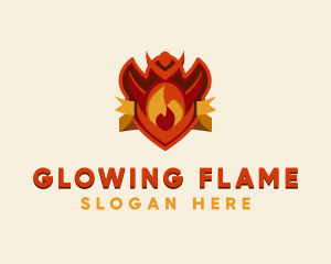 Flame Armor Gaming logo design