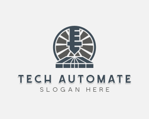 Automation - Engraving Laser Machinery logo design