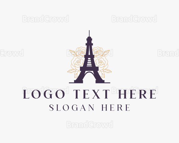 Paris Eiffel Tower Logo