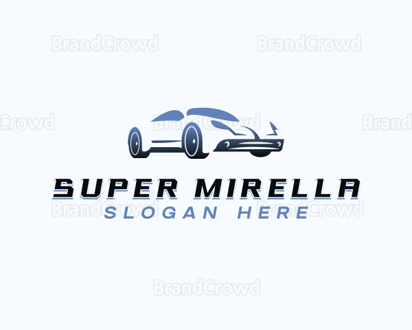 Sports Car Automotive Logo