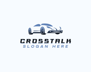 Rideshare - Sports Car Automotive logo design