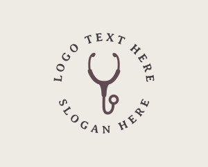 Medical Center - Doctor Stethoscope Letter Y logo design