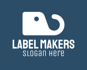 Label - Simple Elephant Tag logo design