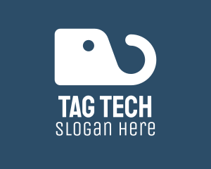 Tag - Simple Elephant Tag logo design