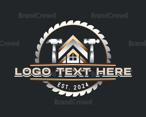 Renovation Builder Construction Logo