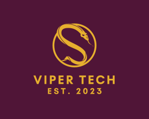 Viper - Fierce Serpent Viper logo design