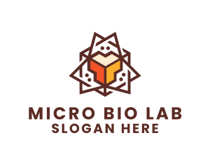 Geometric Tech Startup logo design