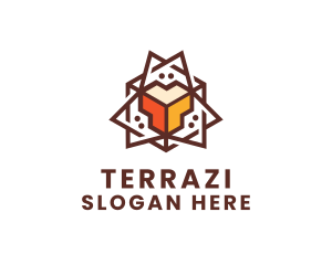 Geometric Tech Startup logo design