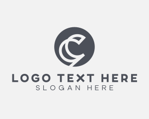 Unique - Geometric Multimedia Agency logo design