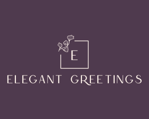 Elegant Plant Boutique Brand logo design