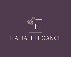 Elegant Plant Boutique Brand logo design