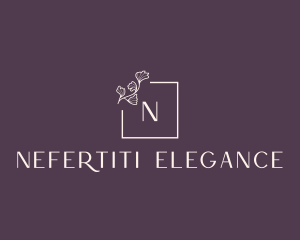 Elegant Plant Boutique Brand logo design