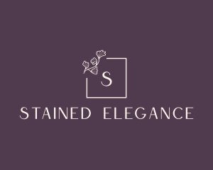 Elegant Plant Boutique Brand logo design