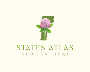 Vermont Clover Flower logo design