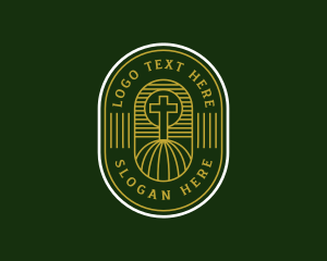 Christ - Holy Cross Church logo design