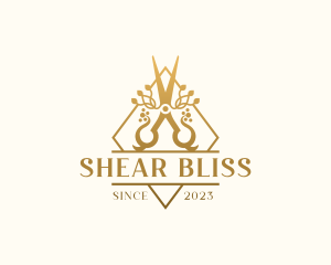 Elegant Artisan Shears logo design