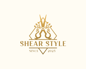 Elegant Artisan Shears logo design