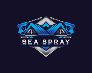 Maintenance Pressure Washing logo design