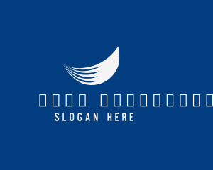 Modern Swoosh Wave Logo