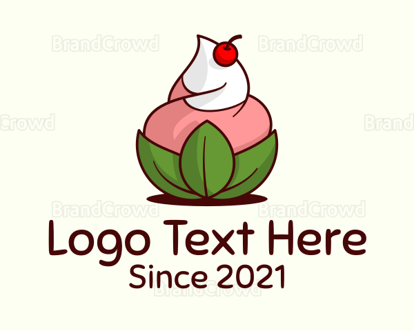 Organic Ice Cream Yogurt Logo