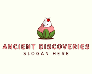 Organic Ice Cream Yogurt logo design