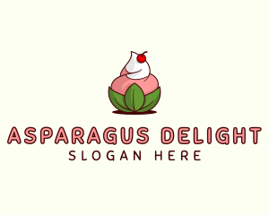 Organic Ice Cream Yogurt logo design