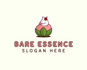 Organic Ice Cream Yogurt logo design