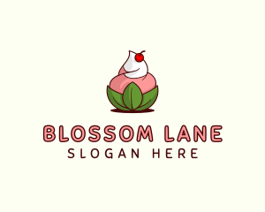 Organic Ice Cream Yogurt logo design