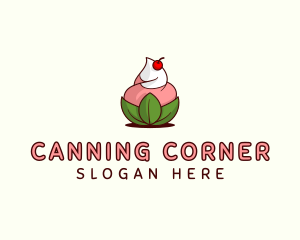 Organic Ice Cream Yogurt logo design