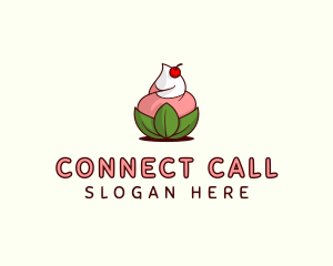 Organic Ice Cream Yogurt logo design