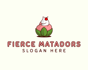 Organic Ice Cream Yogurt logo design