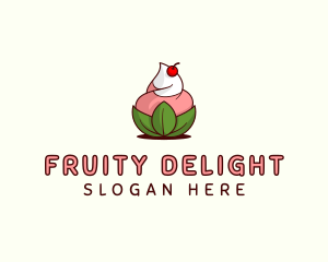 Organic Ice Cream Yogurt logo design